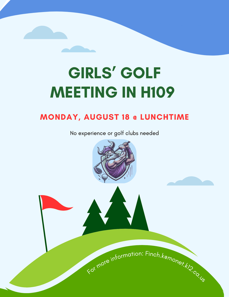 girls golf sign up