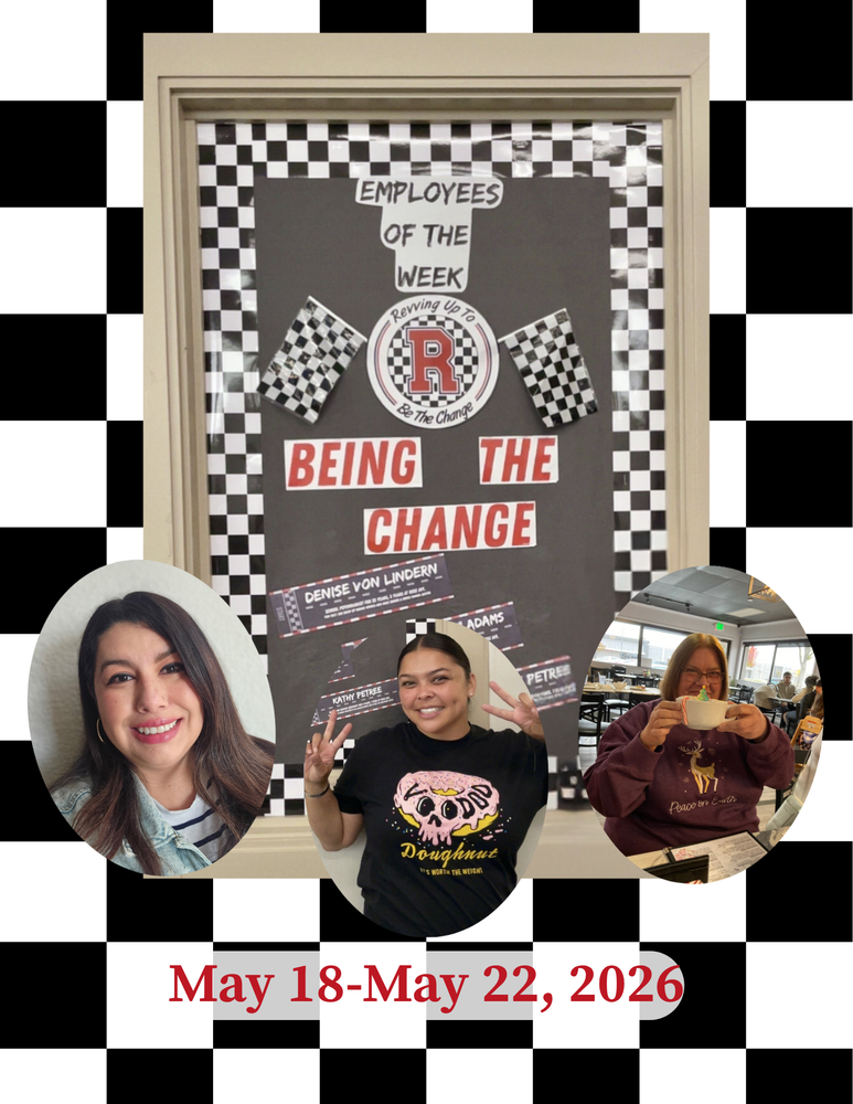 Introducing our Employees of the Week - Mrs. Von Lindern, Mrs. Adams and Mrs. Petree
