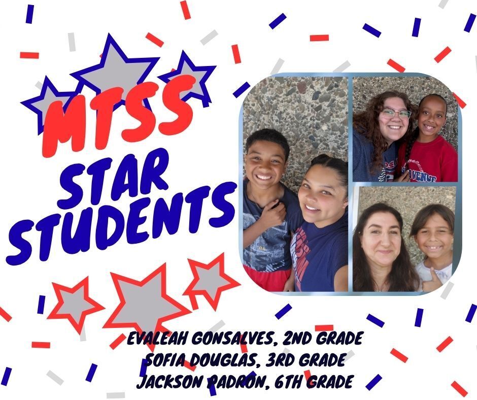 MTSS Star Students -May