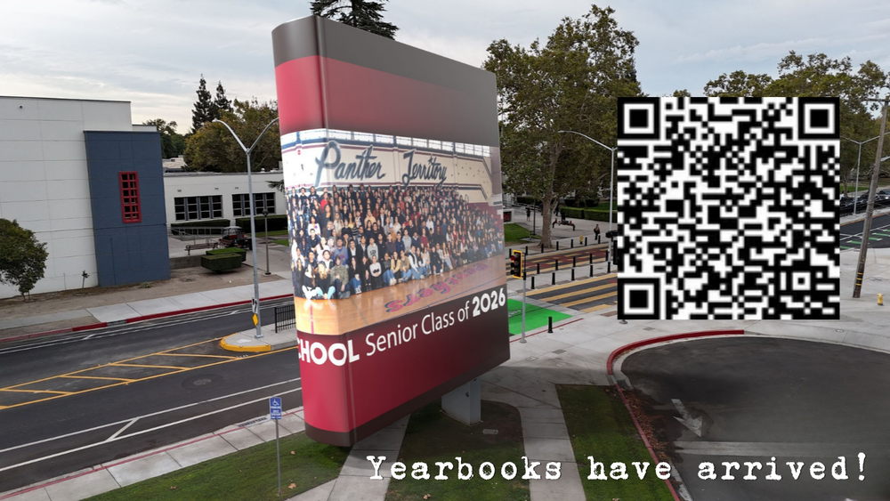 Yearbooks have arrived