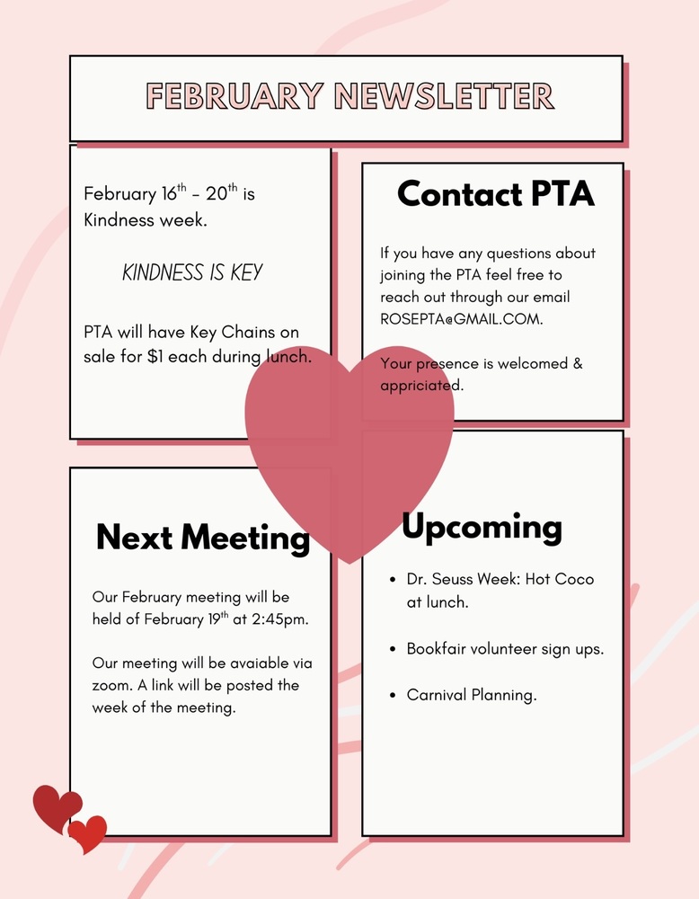 PTA Newsletter - February