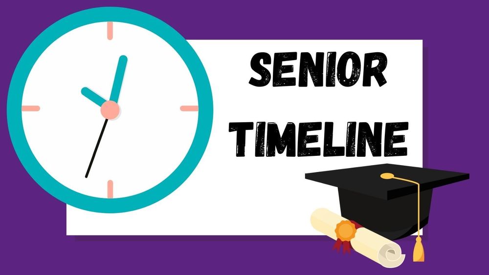 senior spring timeline