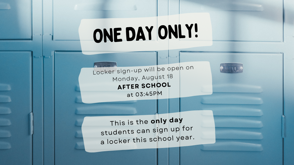 locker sign-up