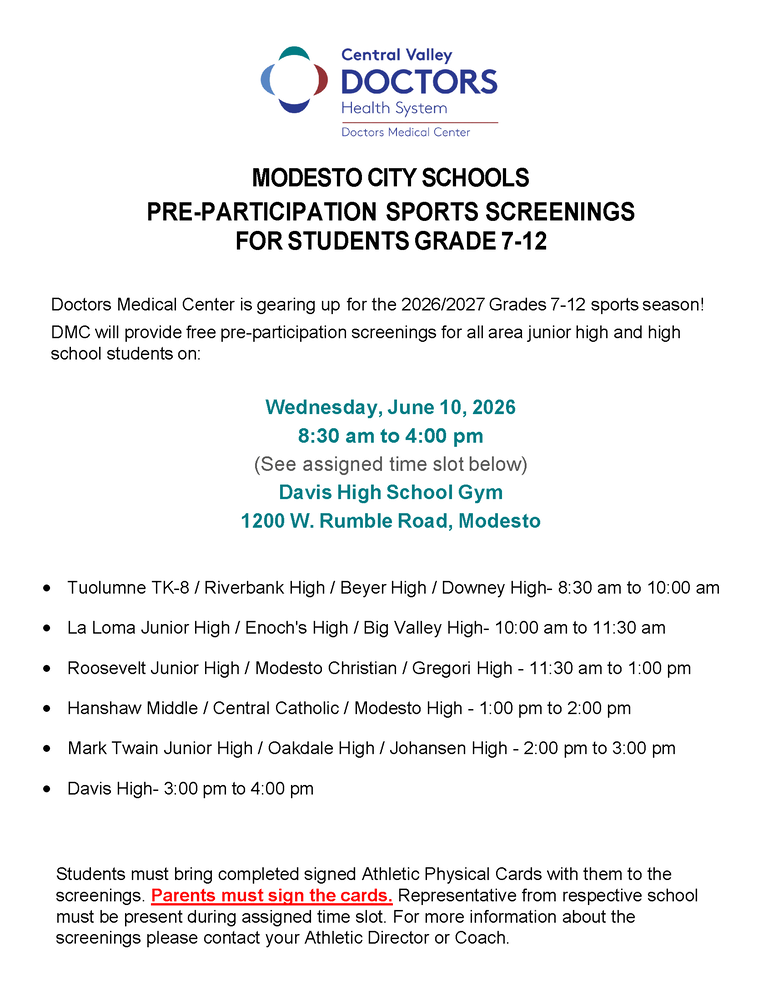 Sports Screenings