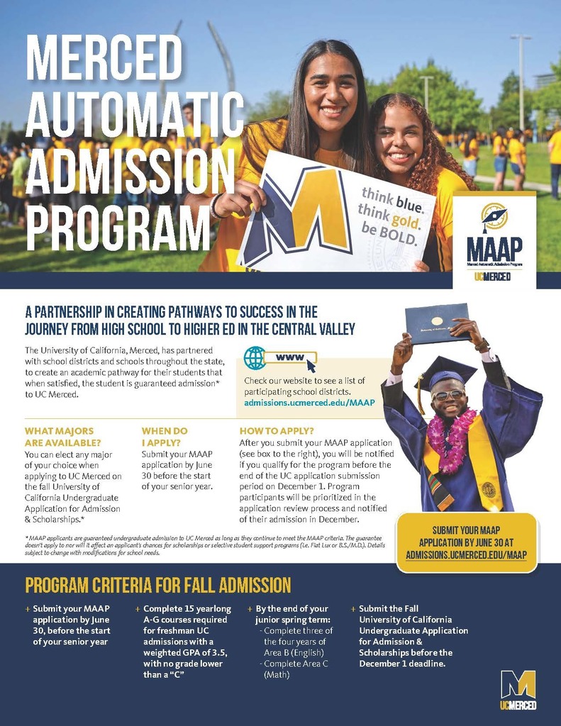 Merced Automatic Admission Program