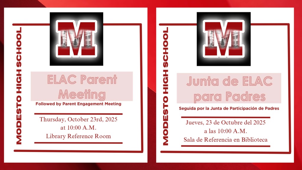ELAC Parent Meeting Flyer