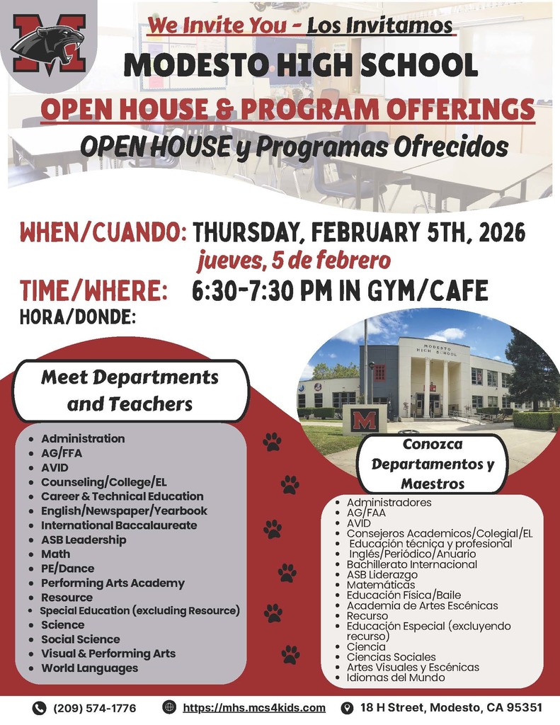 Open House Flyer