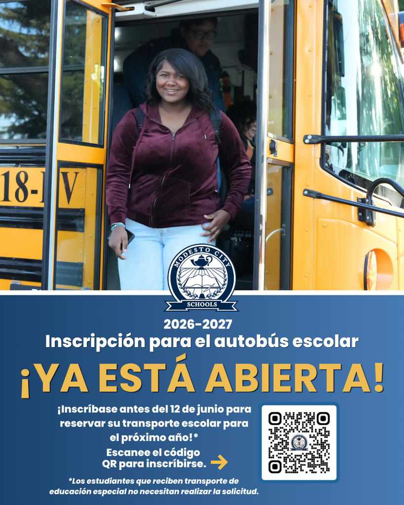 2026 / 2027 Inscripcion para autobus escolar