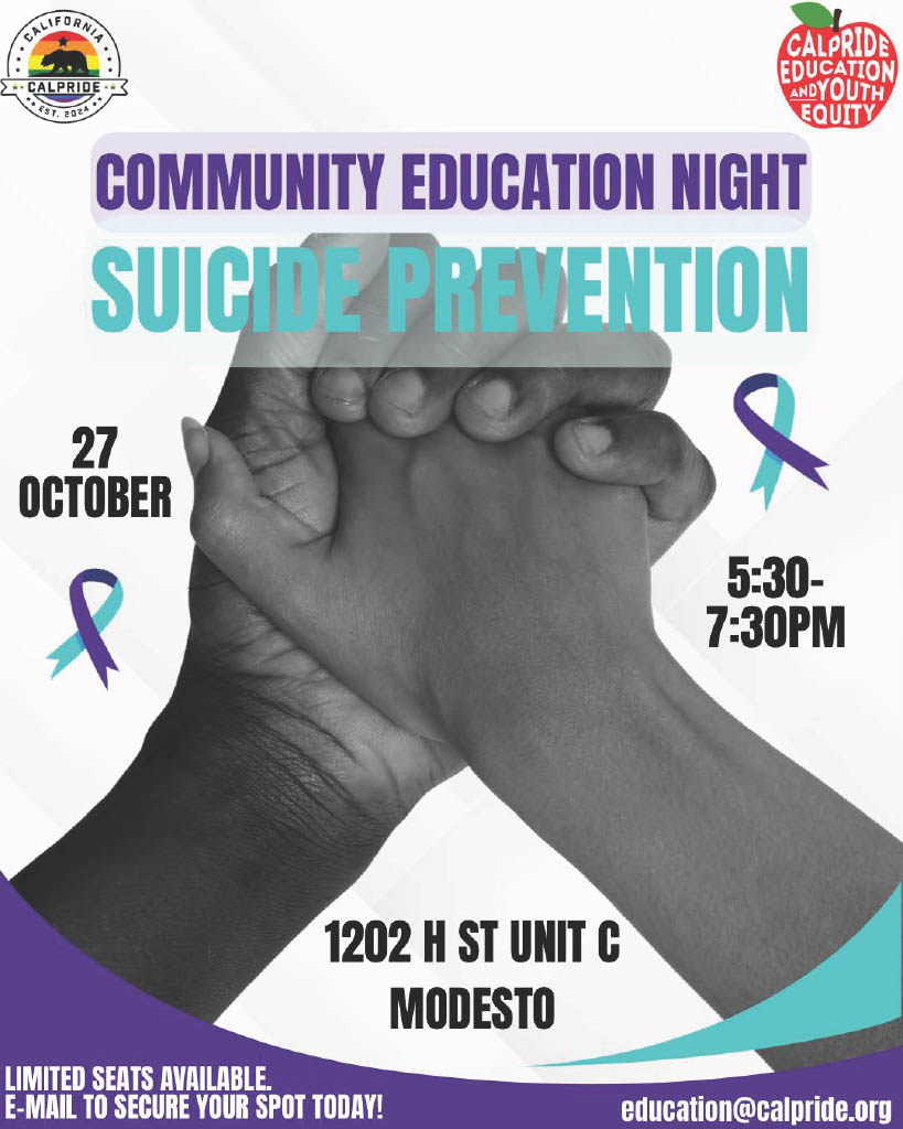 Cal Pride flyer