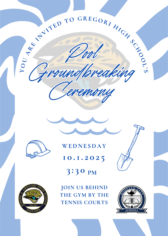 Pool Groundbreaking Ceremony October 1st at 3:30pm