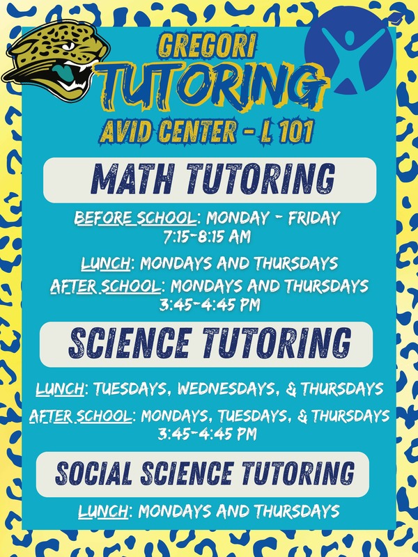 GHS Tutoring in L101