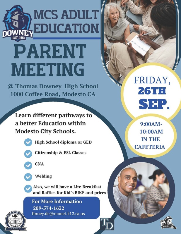 Downey Parent Meeting English