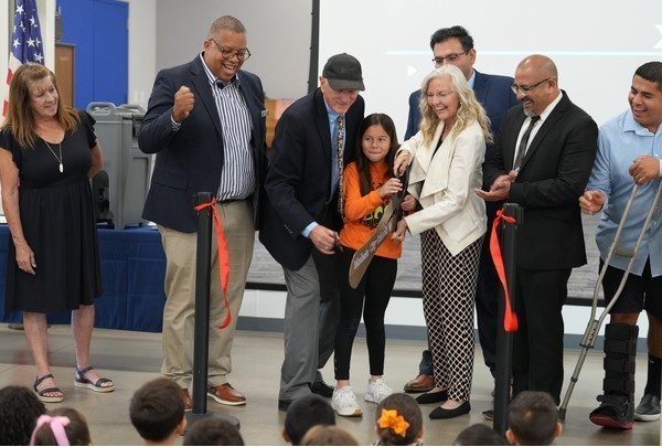 John Muir ribbon-cutting ceremony
