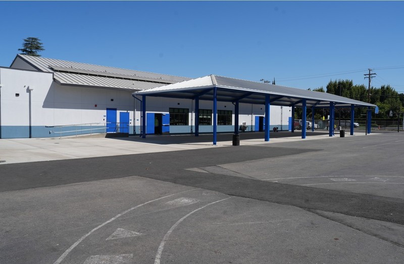 John Muir Elementary School cafeteria rendering