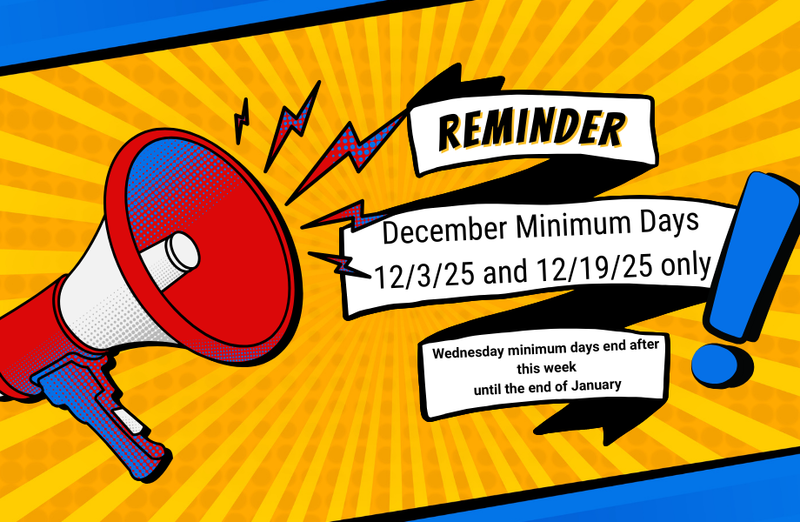 December Minimum Days
