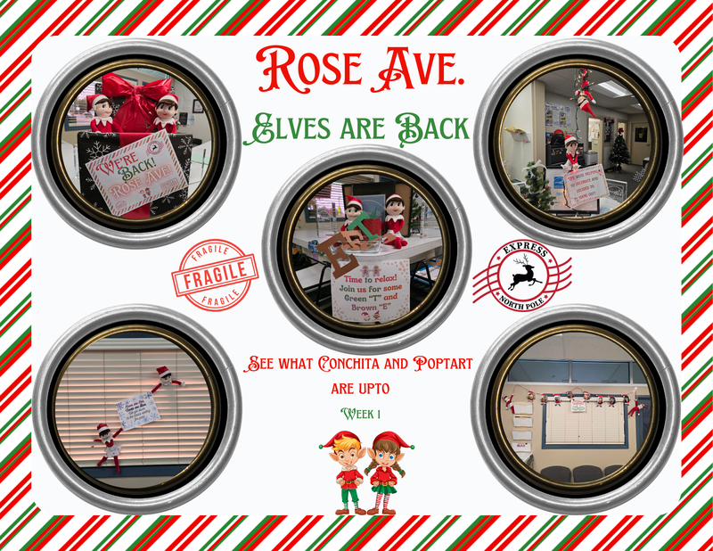 Rose Ave. Elves are back see what Conchita and Poptart are upto week 1