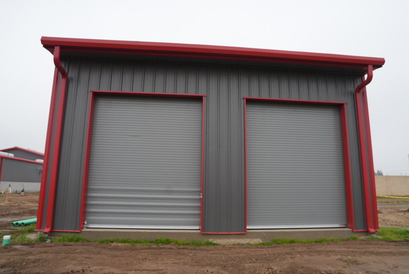 Bangs Ave. Ag Complex in progress