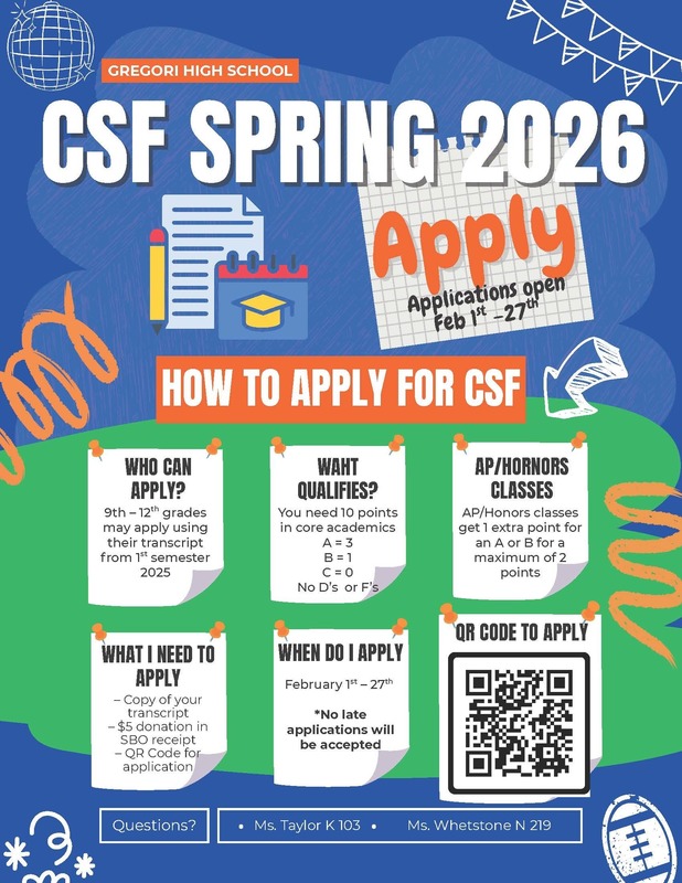 CSF Spring 26 Instructions
