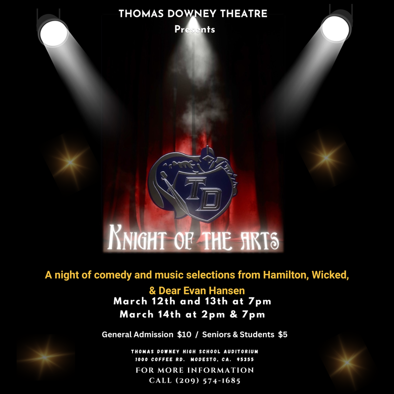 Theater spring show flyer 