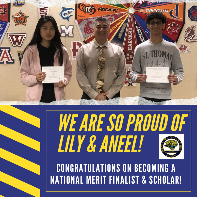 National Merit Finalists GHS