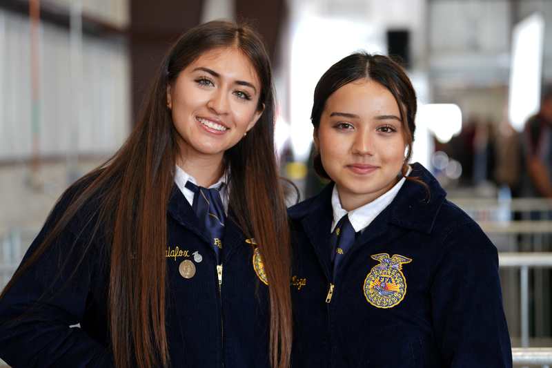 Modesto High FFA students