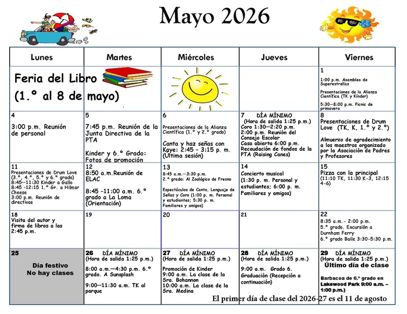 May 2026 Spanish Calendar