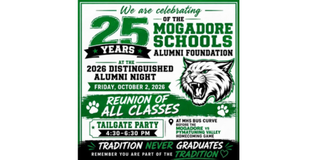Alumni Foundation 25 Years Reunion and Tailgate Party October 2nd 4:30-6:30