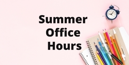 Summer Office Hours