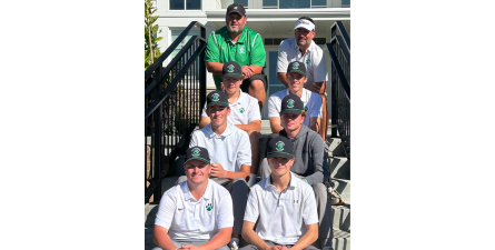 Photo of golf team