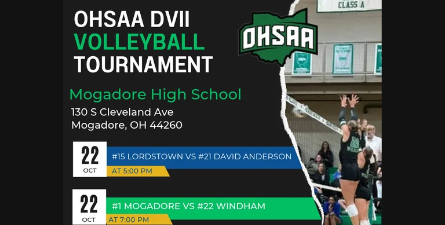 OHSAA DVII Volleyball Tournament