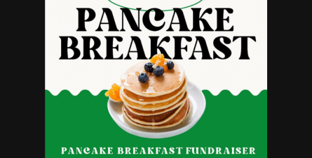 Text: Pancake Breakfast