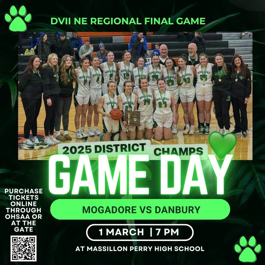 Mogadore GBB 2025 NE Regional FInal Game