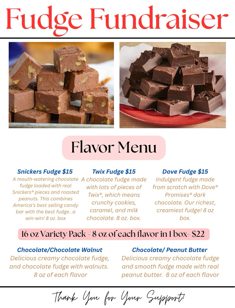 Fudge Fundraiser