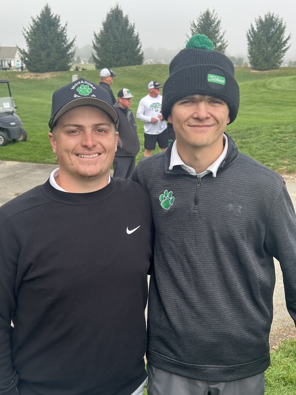 Senior golf team members