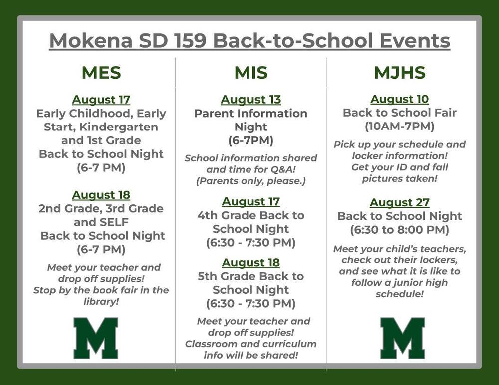 save the date for these events at mes, mis, and mjhs