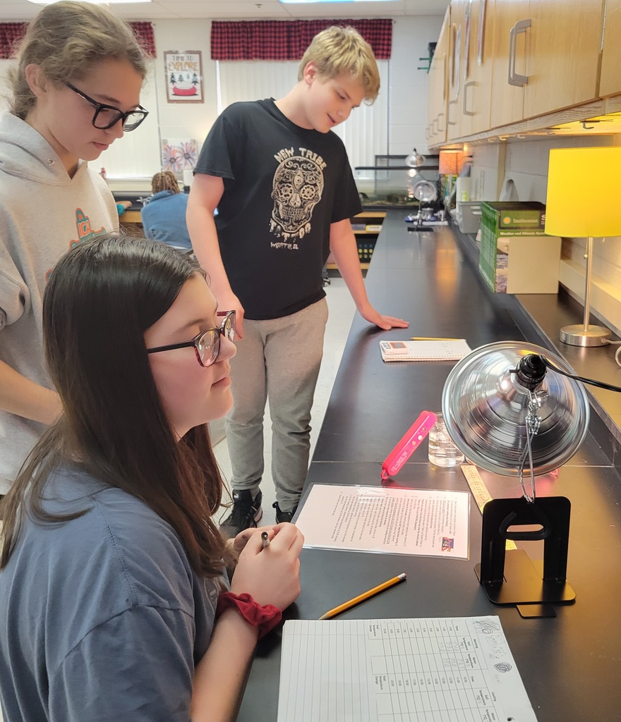 7th grade science class