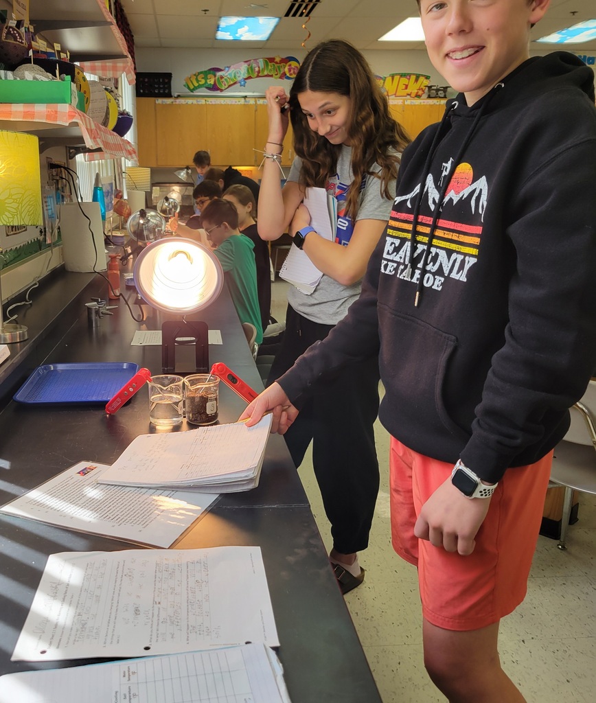 7th grade science class