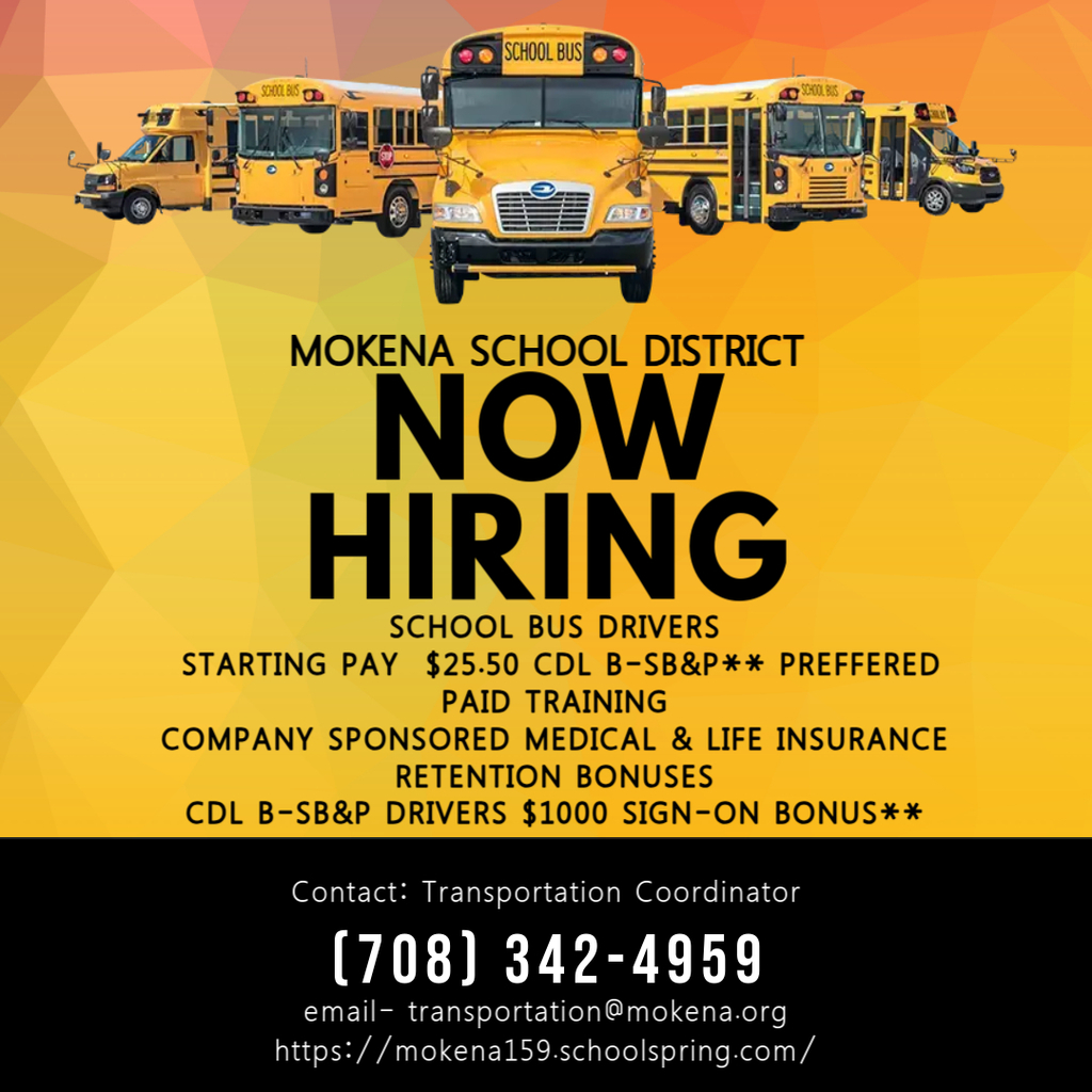 Now hiring bus drivers!
