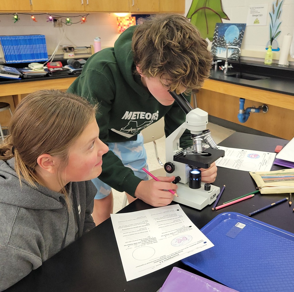 7th grade science class