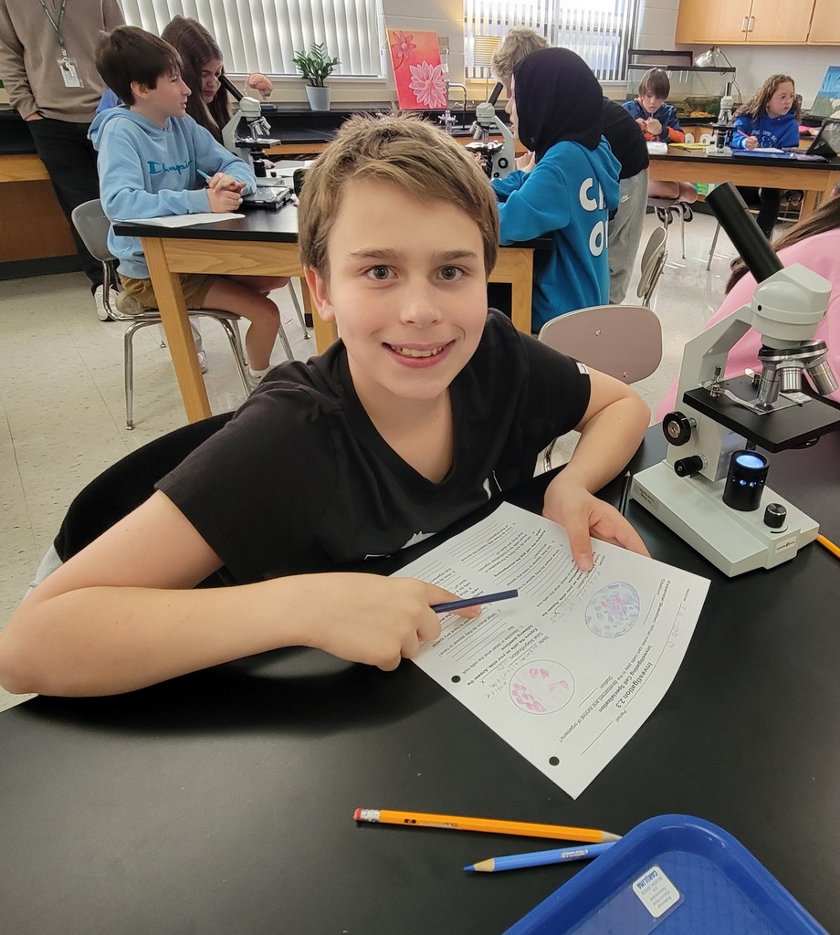 7th grade science class