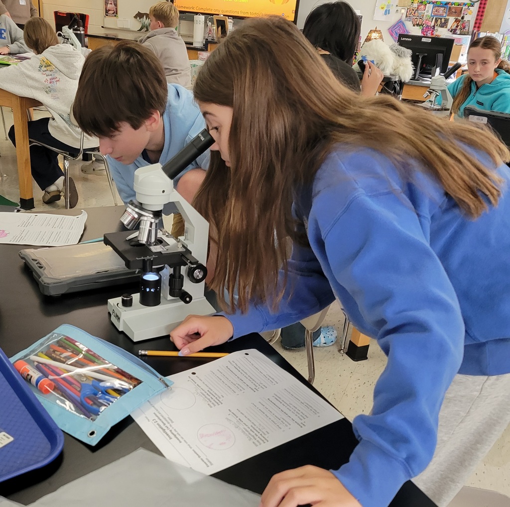 7th grade science class