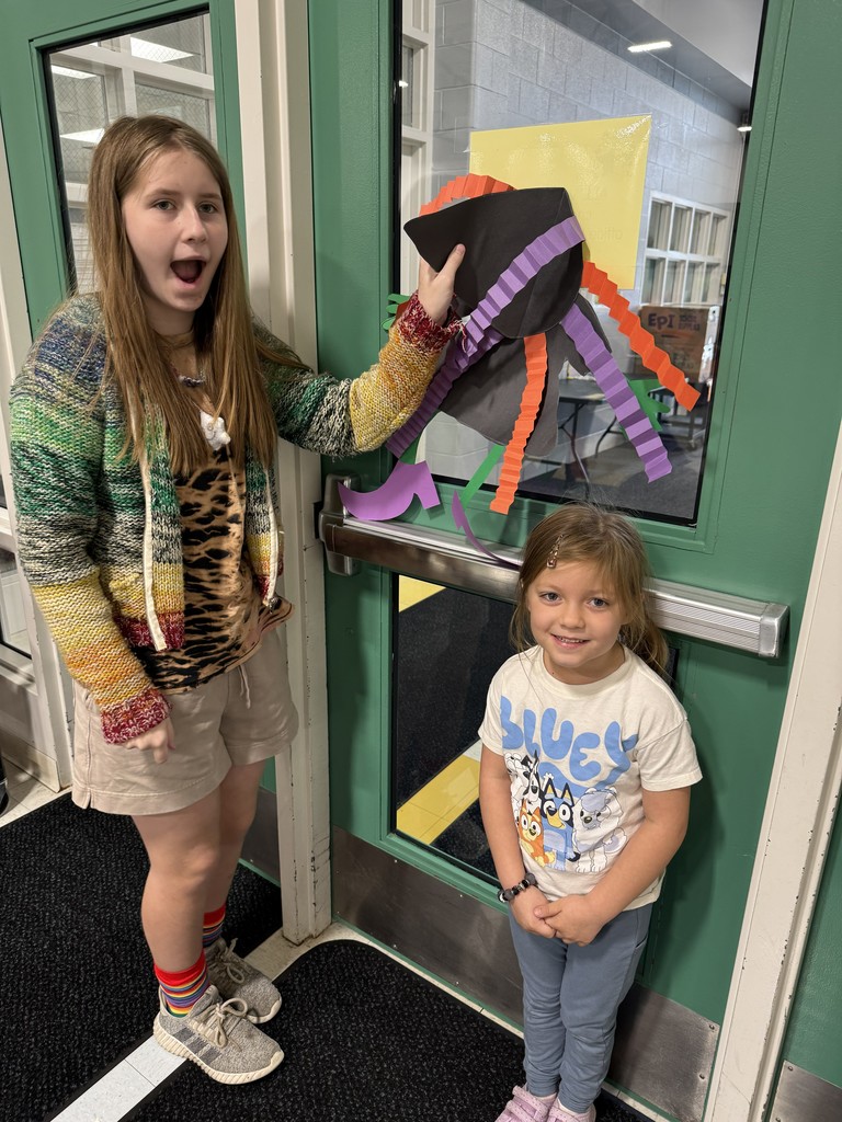 kinderbuddies and halloween craft