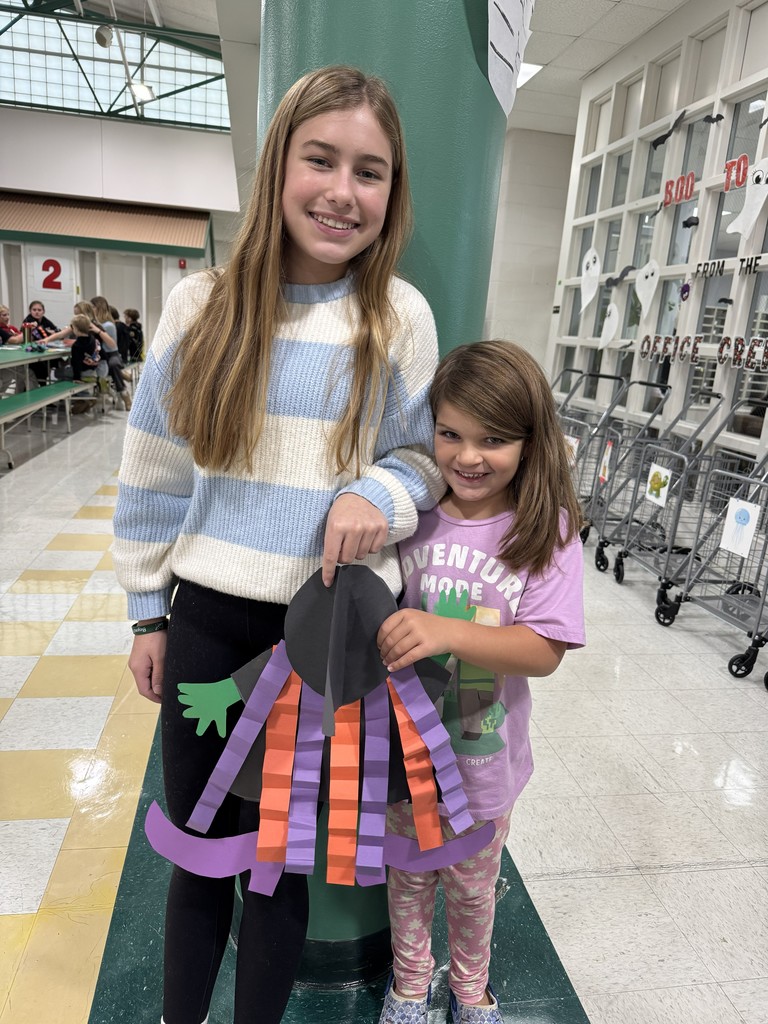 kinderbuddies and halloween craft