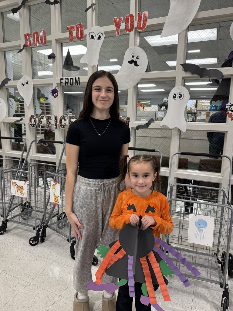 kinderbuddies and halloween craft