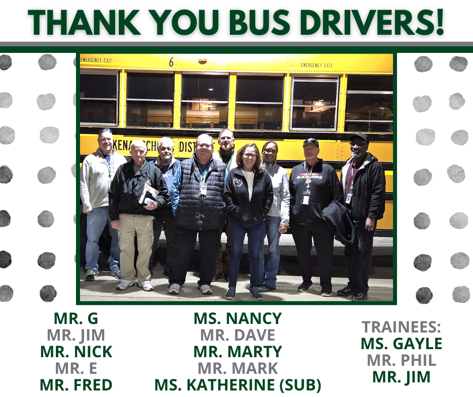 thank you bus drivers