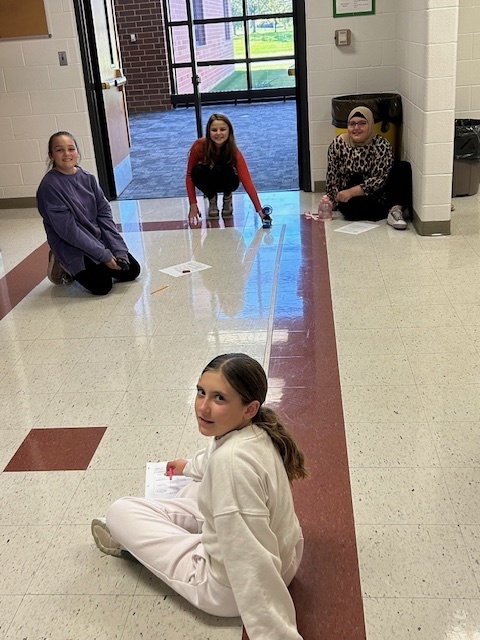 fan cars and students