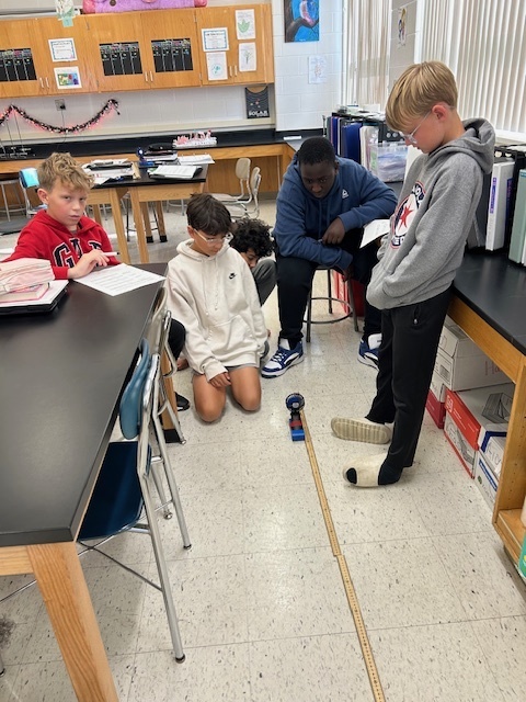 fan cars and students