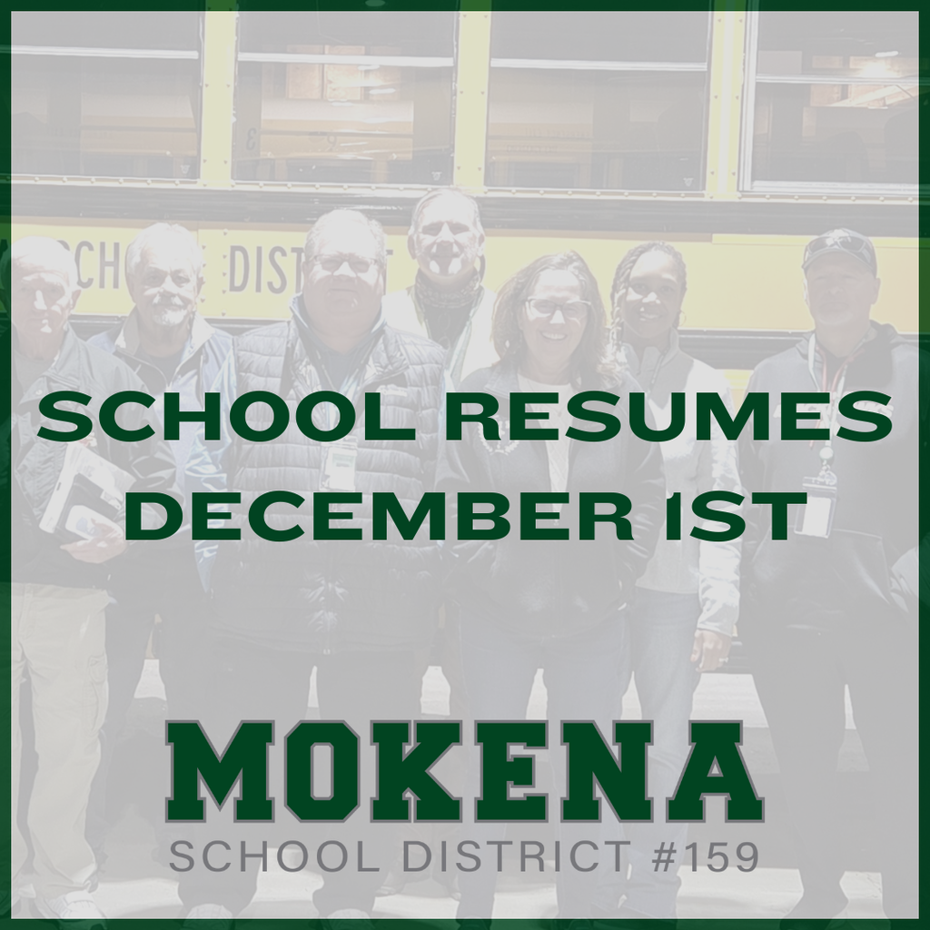 school resumes december 1st