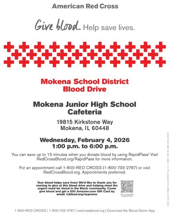 blood drive flyer