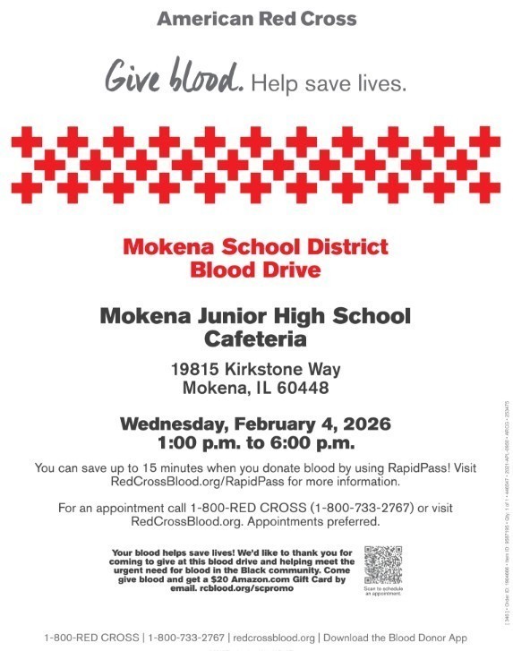 blood drive flyer